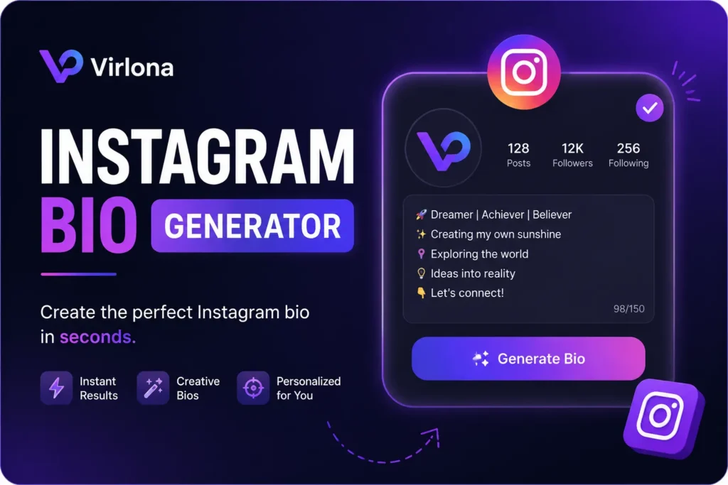 Instagram Bio Generator