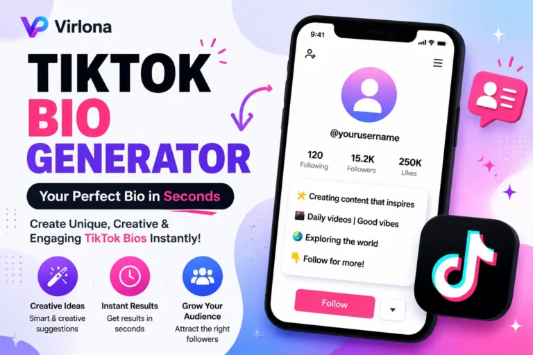 TikTok Bio Generator